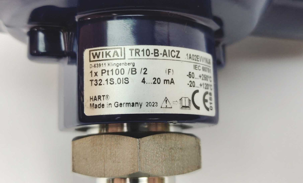 WIKA TR10-B-AICZ Resistance thermometer TR10-B T32 1S 0IS-S