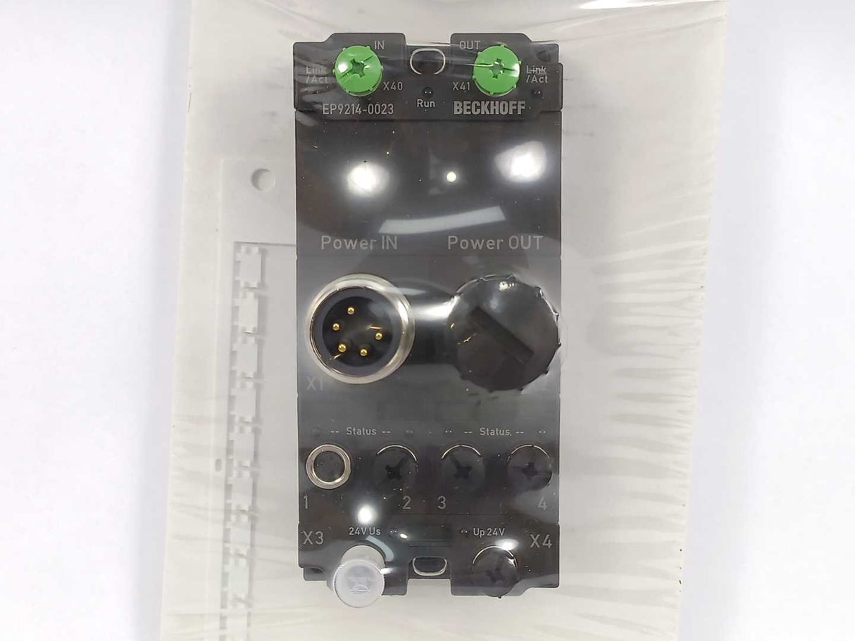 Beckhoff EP9214-0023 EtherCAT Box, 4/4-channel power distribution
