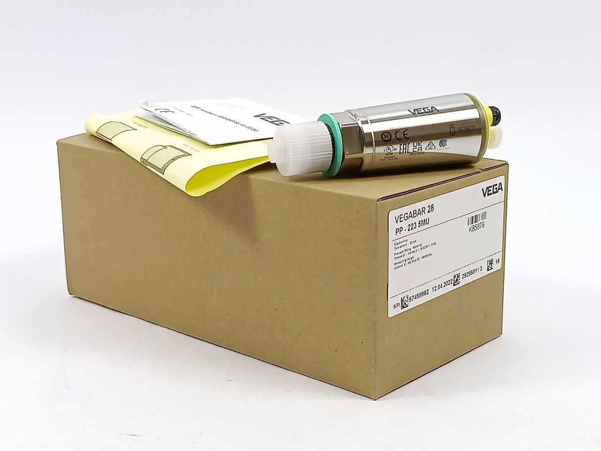 Vega VEGABAR 28 PP-223 5MU Pressure sensor 0...+60 bar