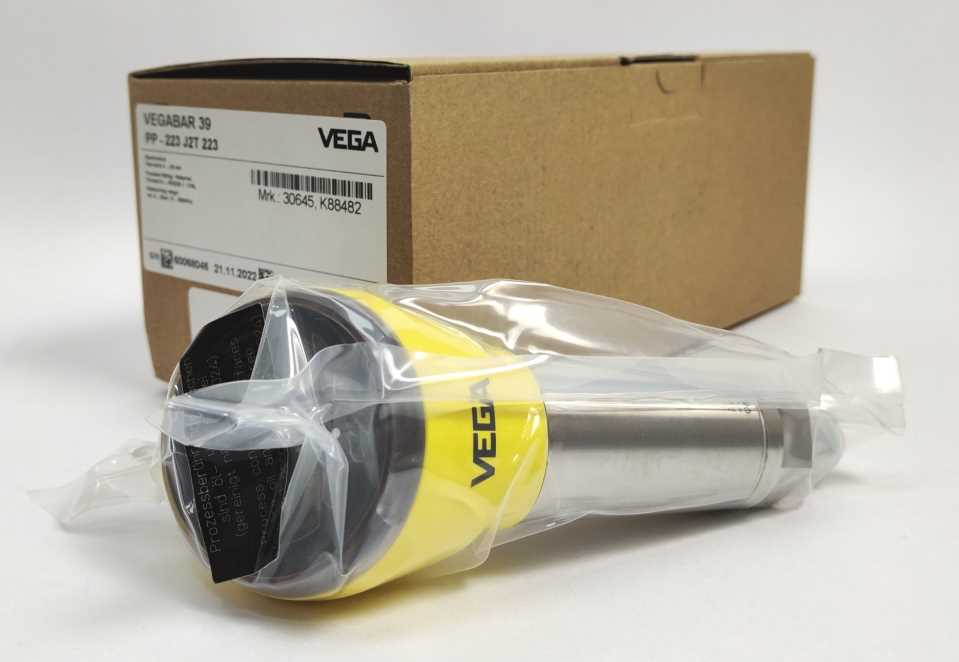 Vega VEGABAR 39 PP-223 J2T 223 Pressure sensor with switching function
