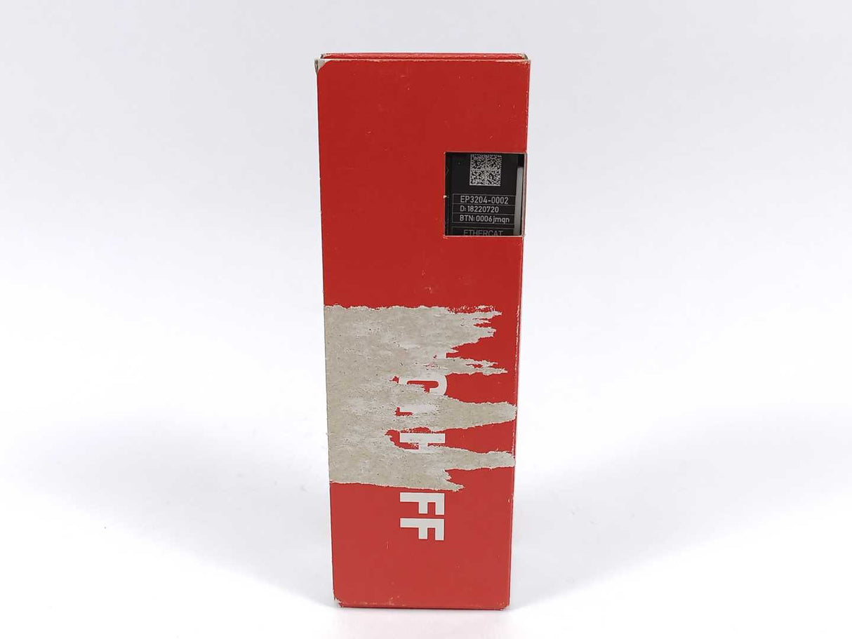 Beckhoff EP3204-0002 EtherCAT Box, 4-channel analog input