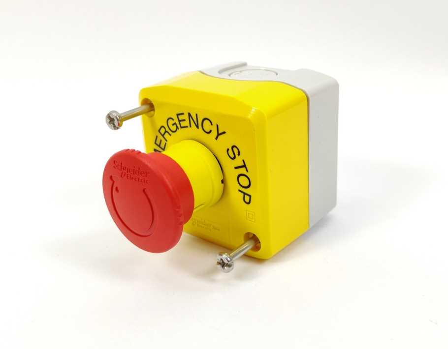 Schneider Electric XALK178GTH29 Harmony Yellow Control box, Emergency Stop