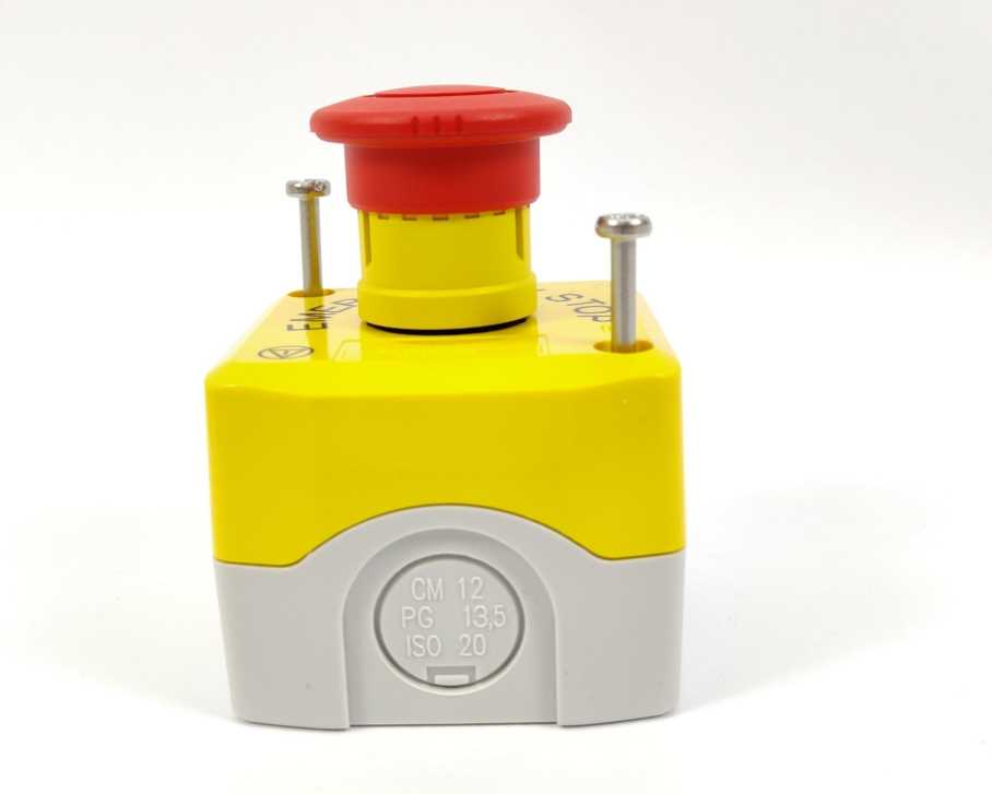 Schneider Electric XALK178GTH29 Harmony Yellow Control box, Emergency Stop