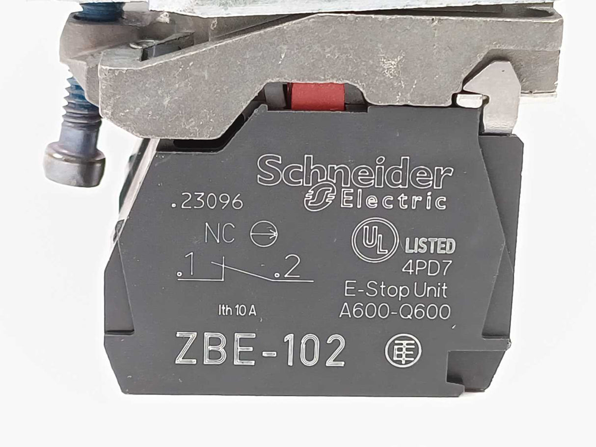 Schneider Electric XB4BS8444 Harmony Emergency stop push button