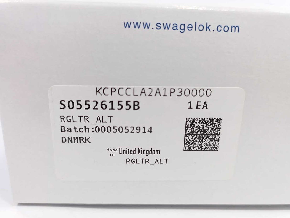 Swagelok KCPCCLA2A1P30000 Pressure regulator O2
