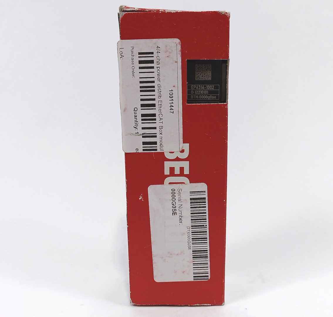 Beckhoff EP4314-1002 EtherCAT Box, 2-channel analog input