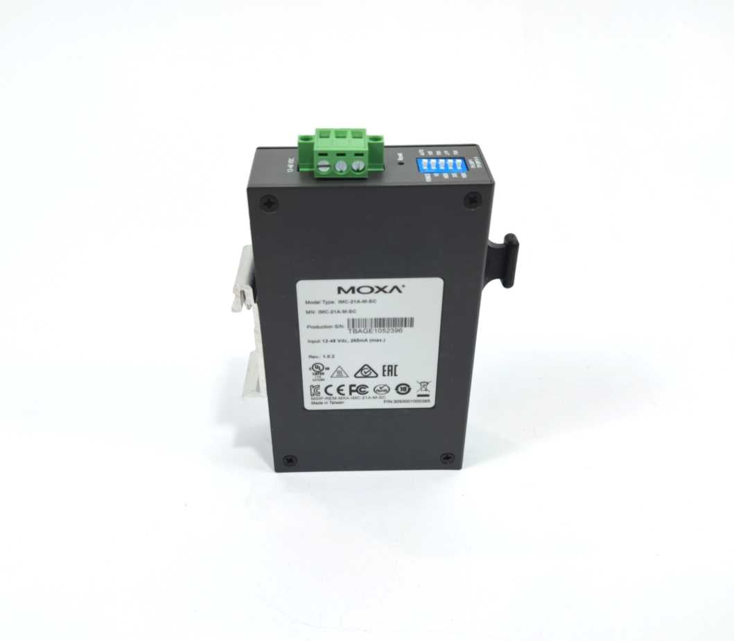 Moxa IMC-21A-M-SC Ethernet-to-Fiber Media Converters