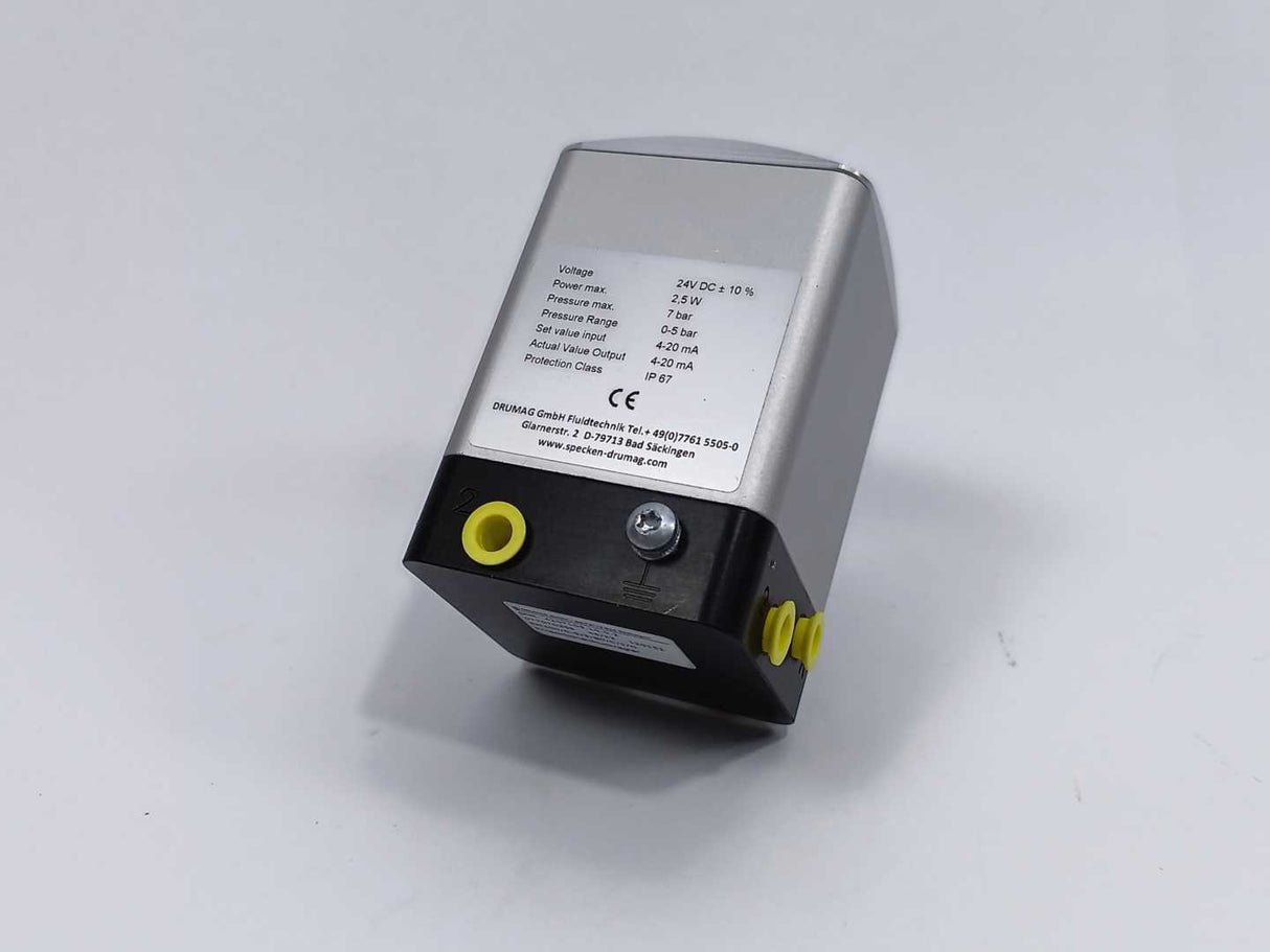 Specken Drumag RM100/0-5/3/B0/C/1/N Pressure Controller24V, 2,5W, 7bar