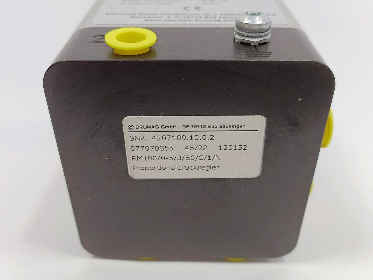 Specken Drumag RM100/0-5/3/B0/C/1/N Pressure Controller24V, 2,5W, 7bar