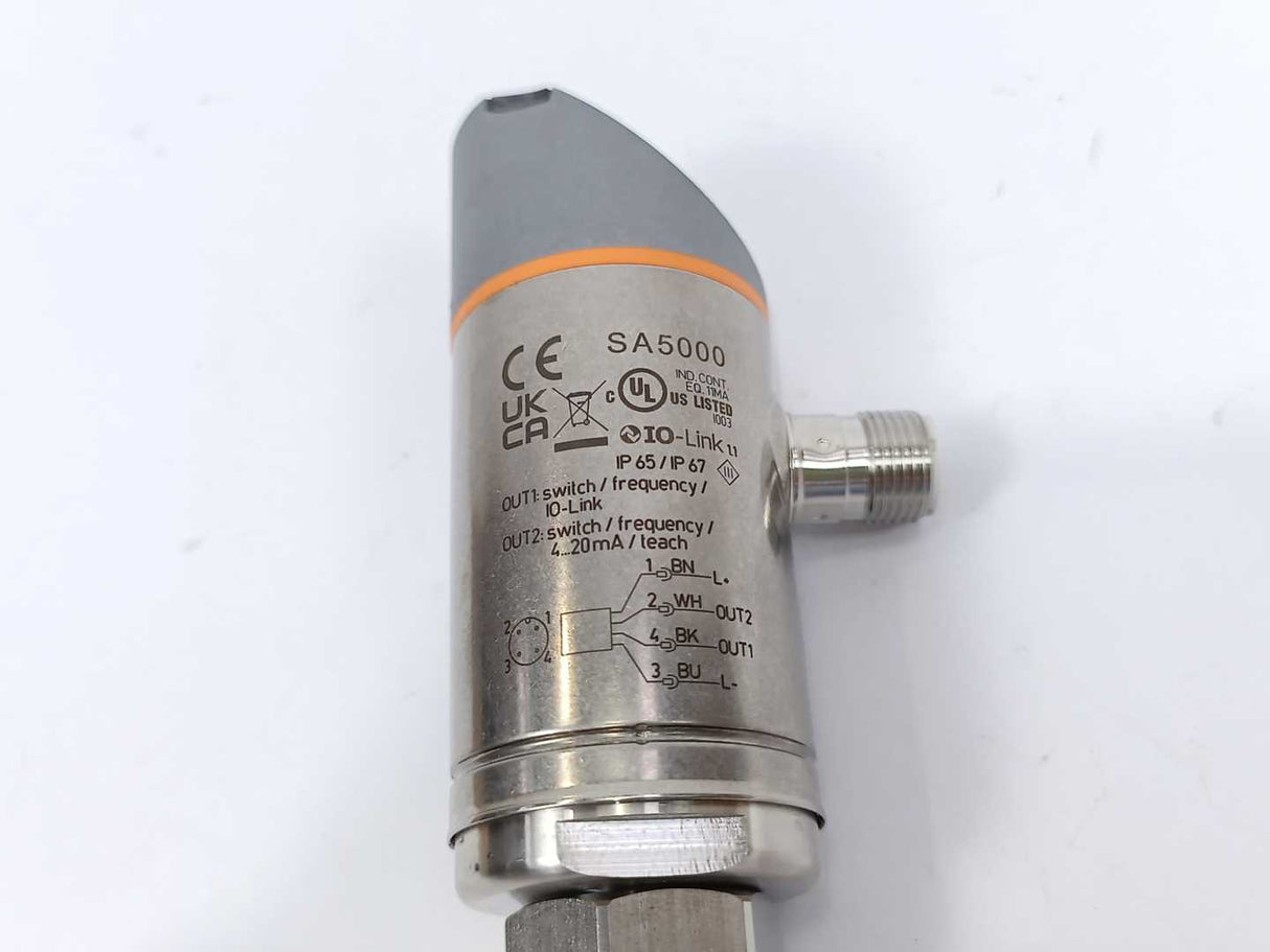 Ifm Electronic SA5000 Flow Sensor