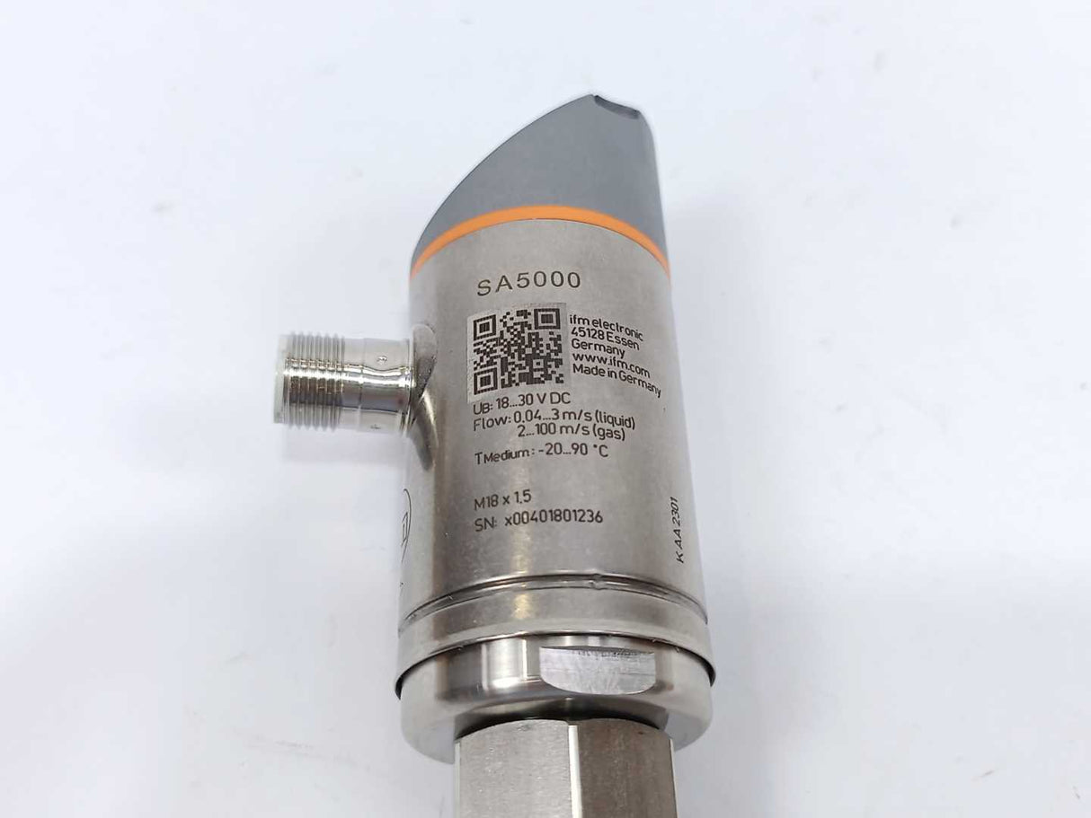 Ifm Electronic SA5000 Flow Sensor