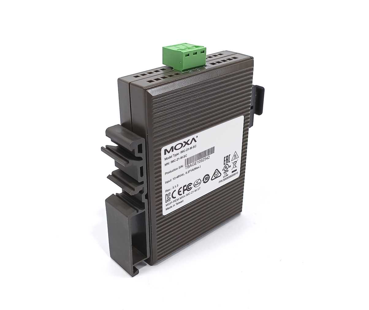 Moxa IMC-21-M-SC Ethernet-to-Fiber Media Converters