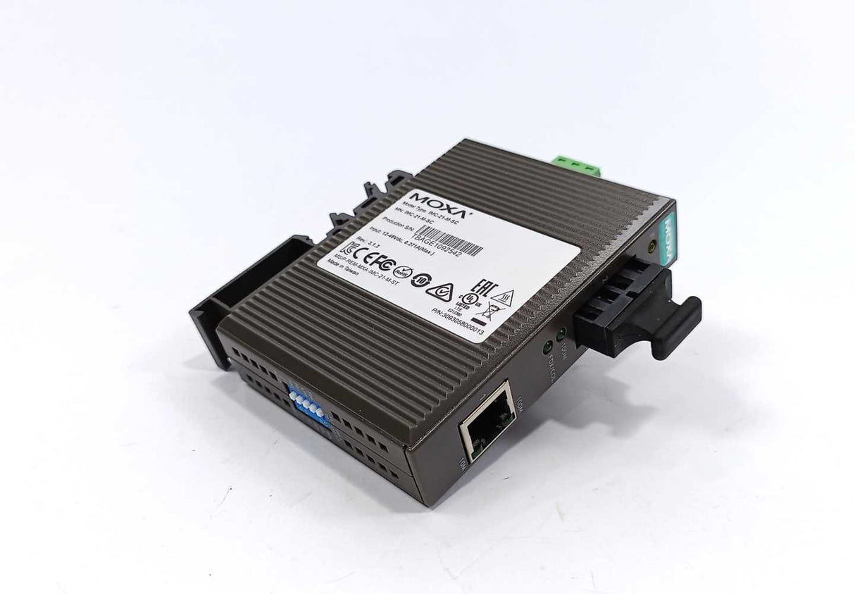 Moxa IMC-21-M-SC Ethernet-to-Fiber Media Converters