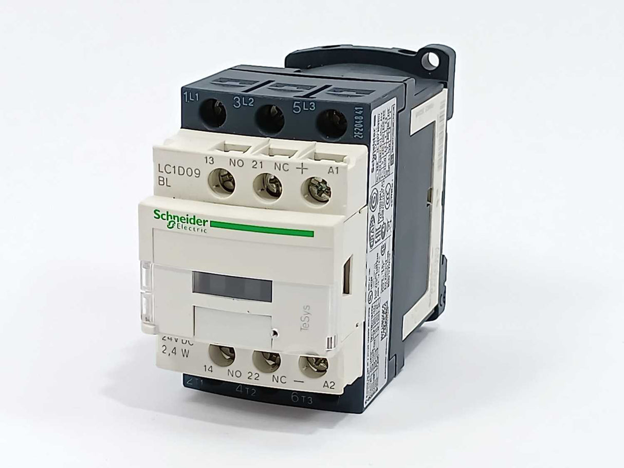 Schneider Electric LC1D09BL TeSys D Contactor 24VDC