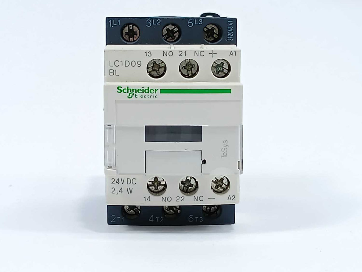 Schneider Electric LC1D09BL TeSys D Contactor 24VDC