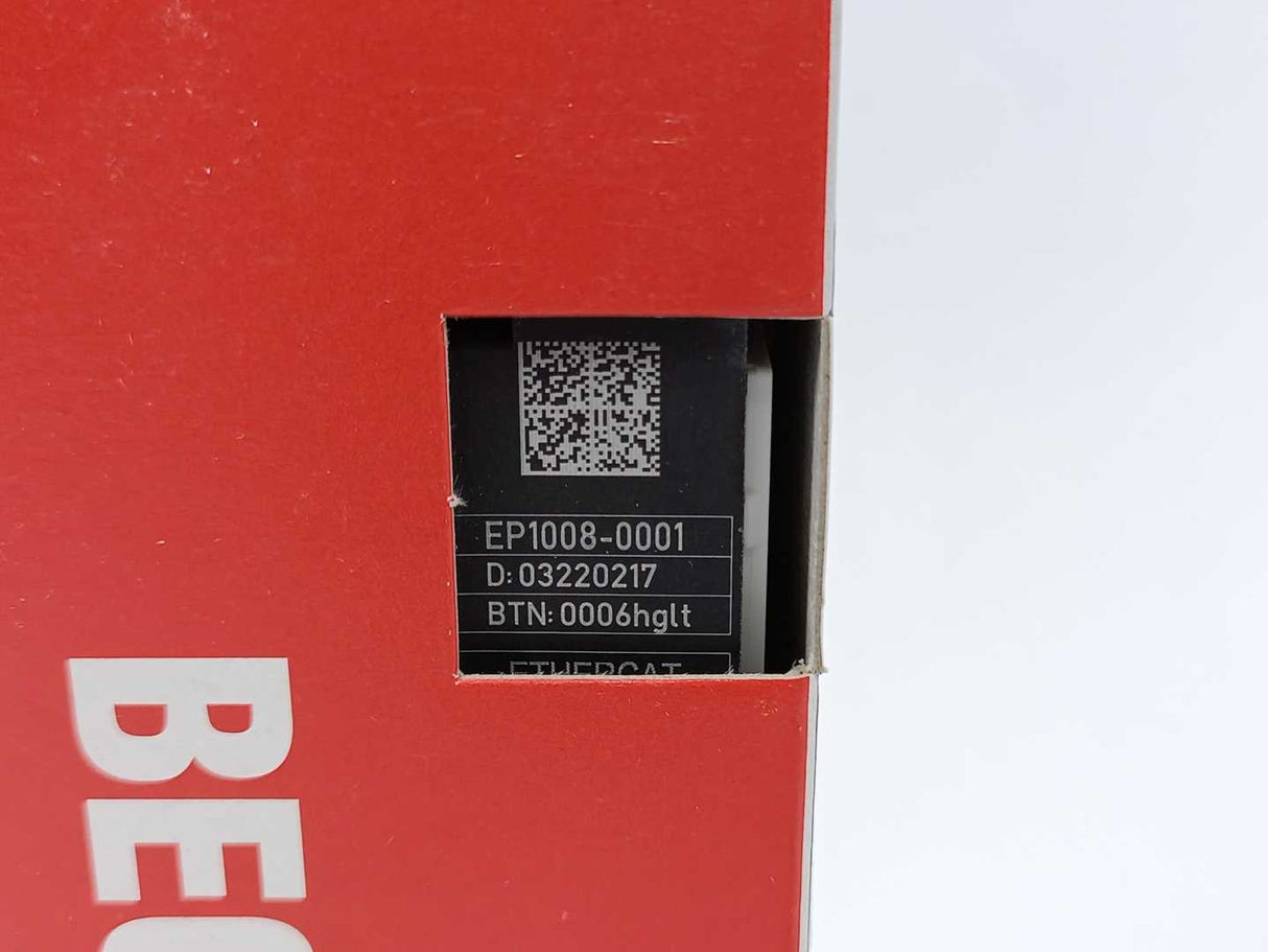 Beckhoff EP1008-0001 EtherCAT Box, 8-channel digital input