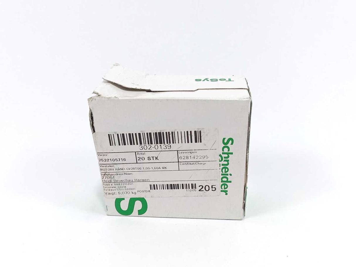 Schneider Electric GV2RT06 TeSys 052062 Motor circuit breaker