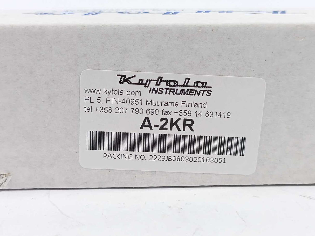 Kytola Instruments A-2KR Flow Meter 0.1 to 0.9 NL/min Air Q=0.9