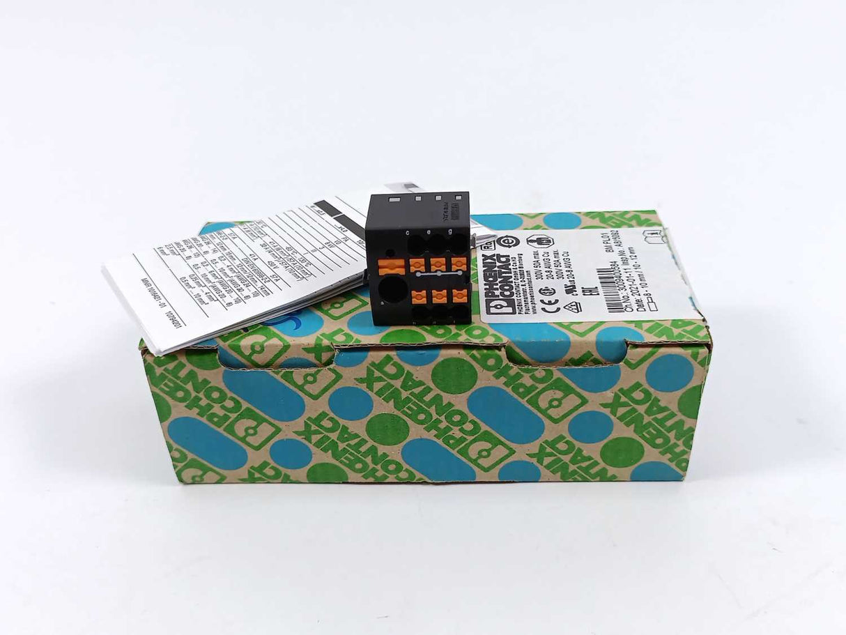 Phoenix Contact 32 73 47 4 PTFIX 6/6X2,5-G BK Distribution block 10 Pcs.