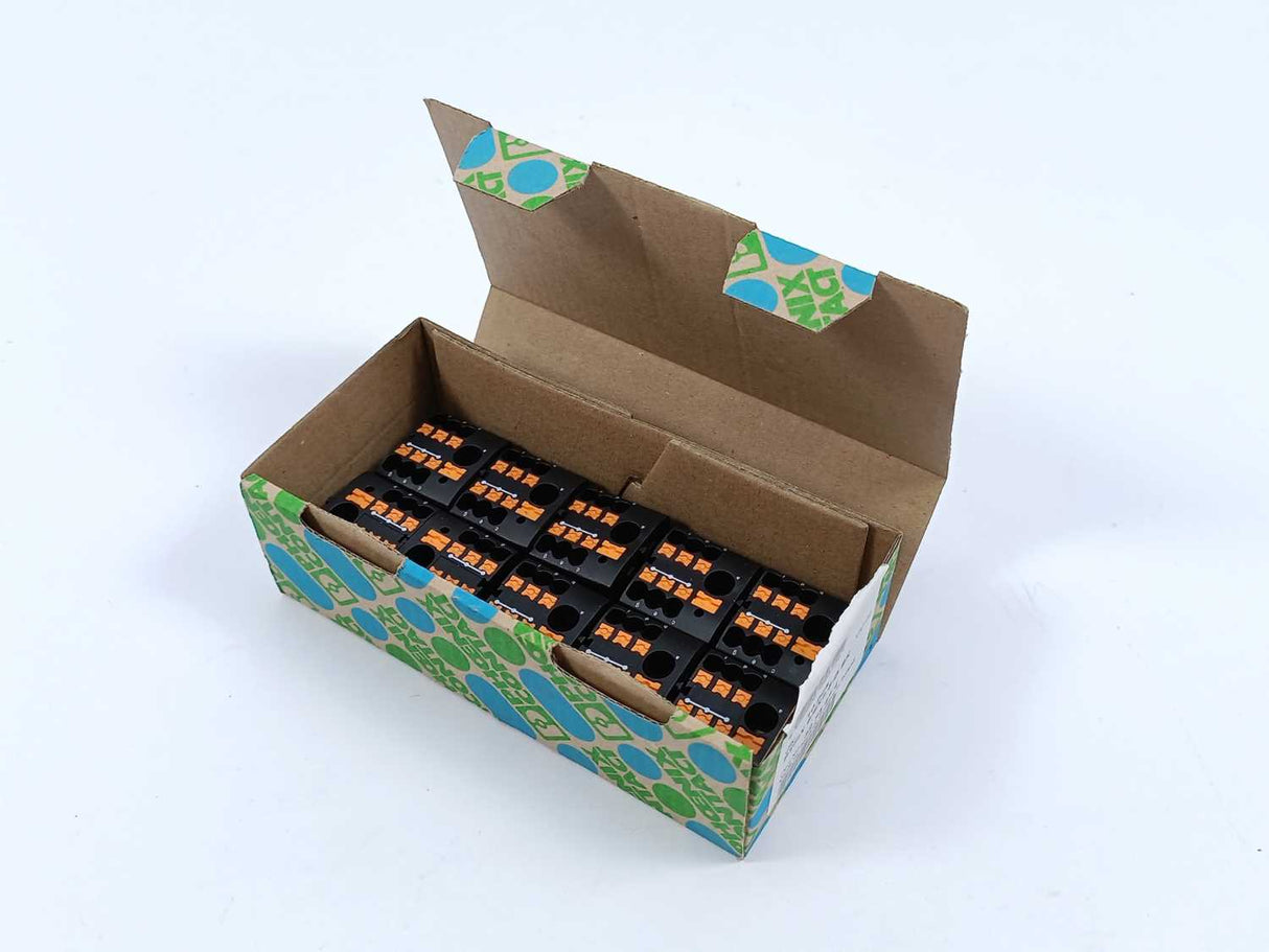 Phoenix Contact 32 73 47 4 PTFIX 6/6X2,5-G BK Distribution block 10 Pcs.