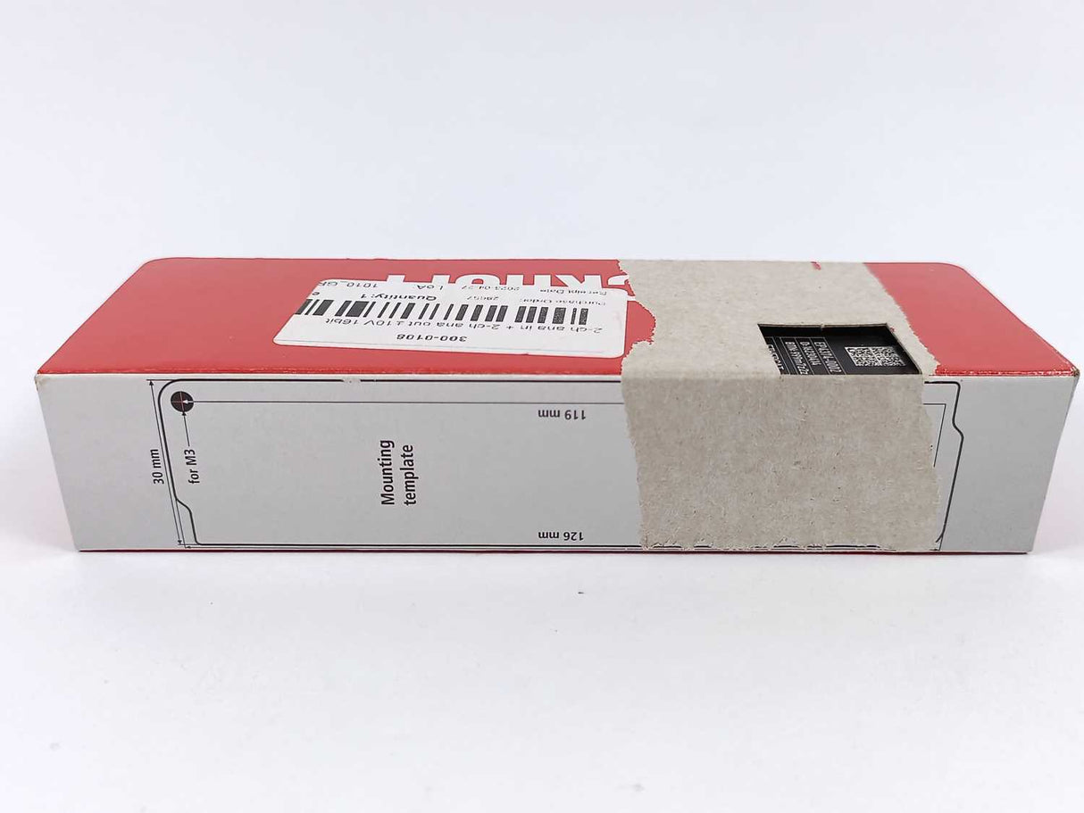 Beckhoff EP4374-0002 EtherCAT Box, analog 2 channel input & 2 channel output