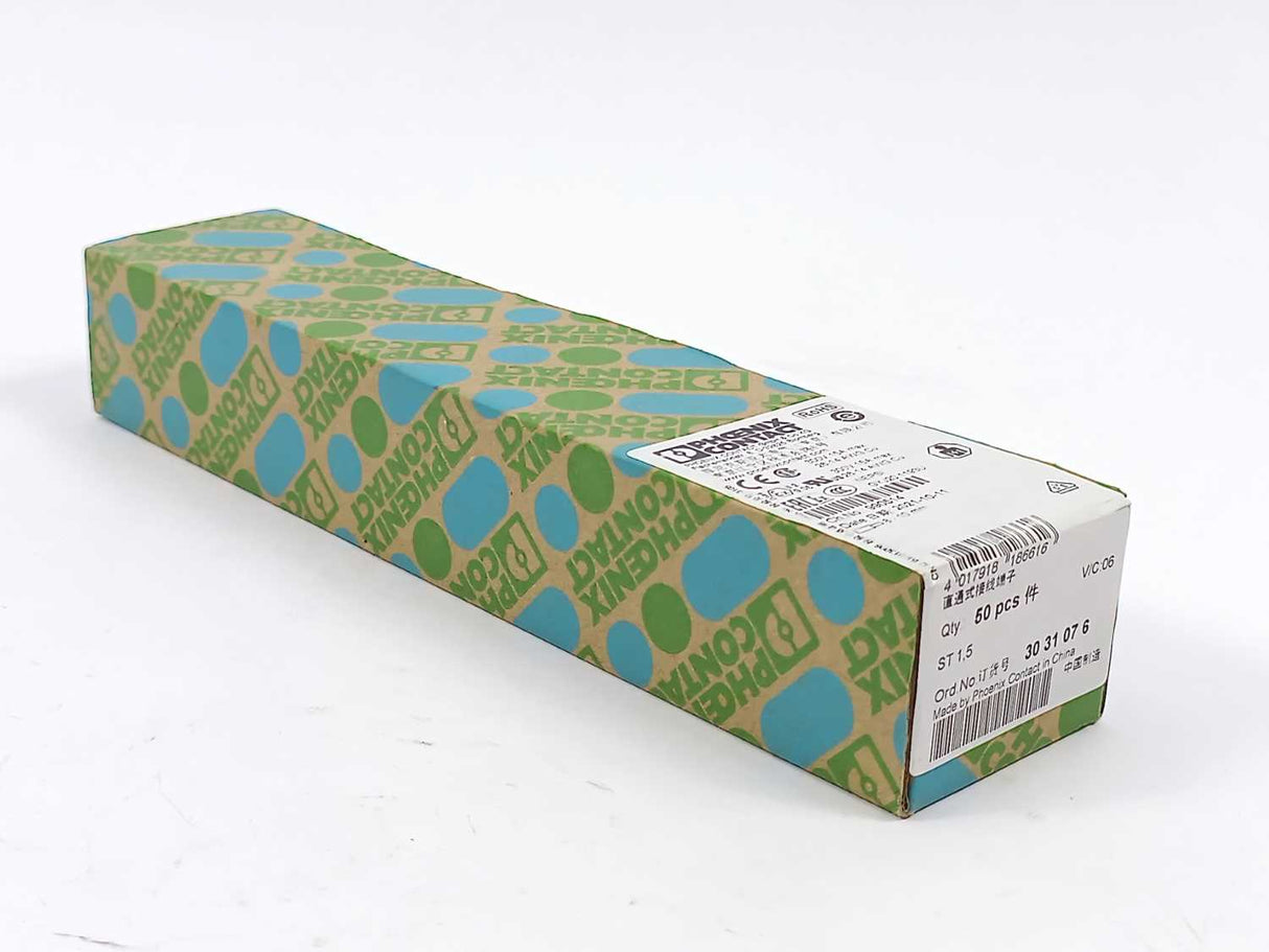 Phoenix Contact 3031076 ST 1,5 Feed-through terminal block 50pcs