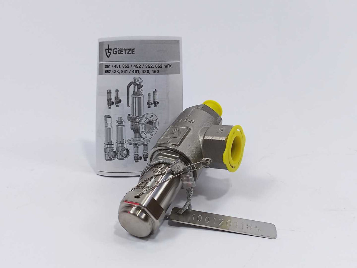 Goetze Armaturen 461tGFO Safety Valve DN8