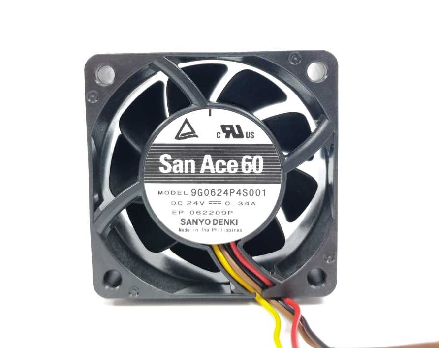 SANYO DENKI 9G0624P4S001 San Ace 60 Cooling Fan