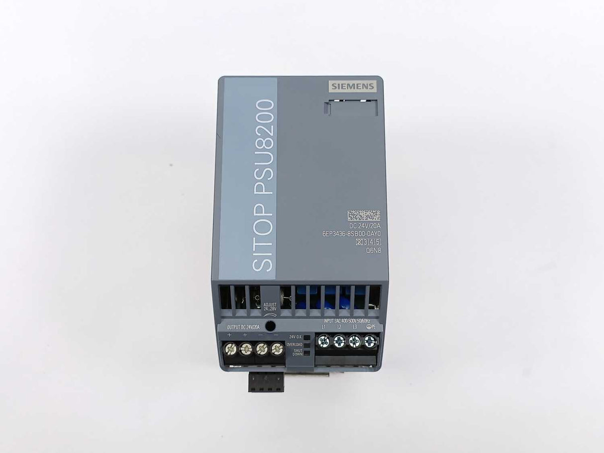 Siemens 6EP3436-8SB00-0AY0 SITOP PSU8200 24V 20A