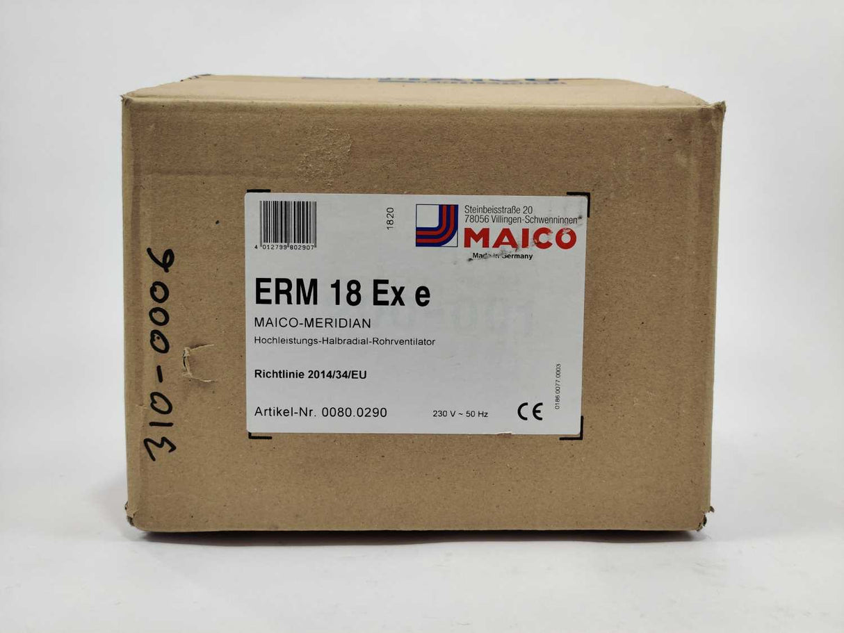 MAICO 0080.0290 Semi-centrifugal Duct Fan