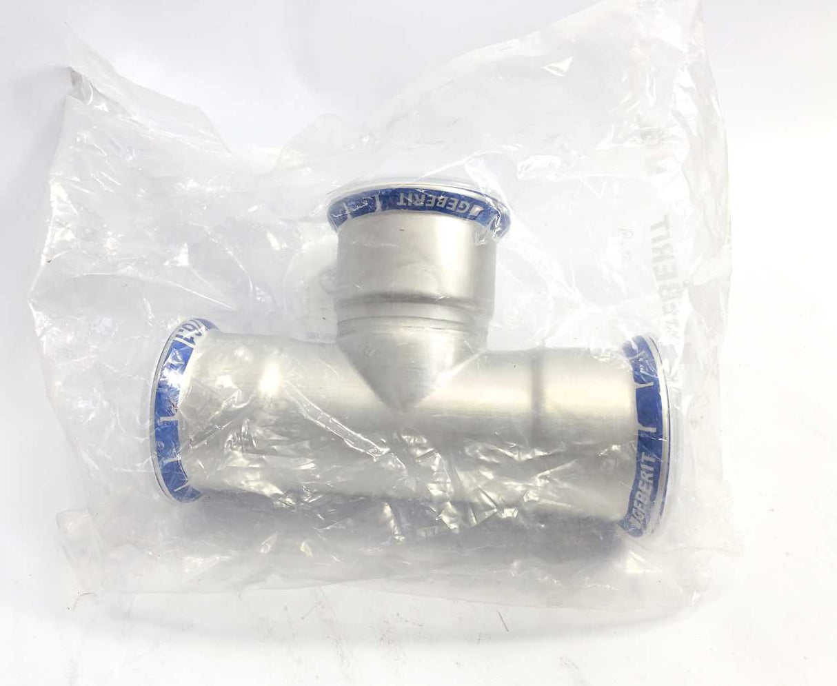 Geberit 31009 Mapress Stainless Steel T-piece rf 76,1 mm mapress