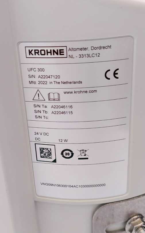 Krohne UFC 300 Ultrasonic flow converter