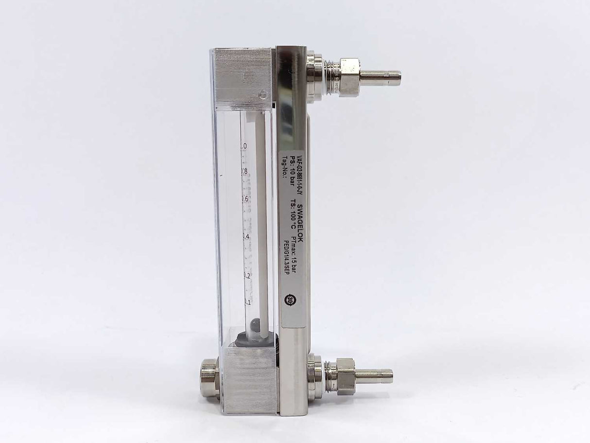 Swagelok VAF-G2-8651-1-0-JY Variable Area Flowmeters 10 Bar