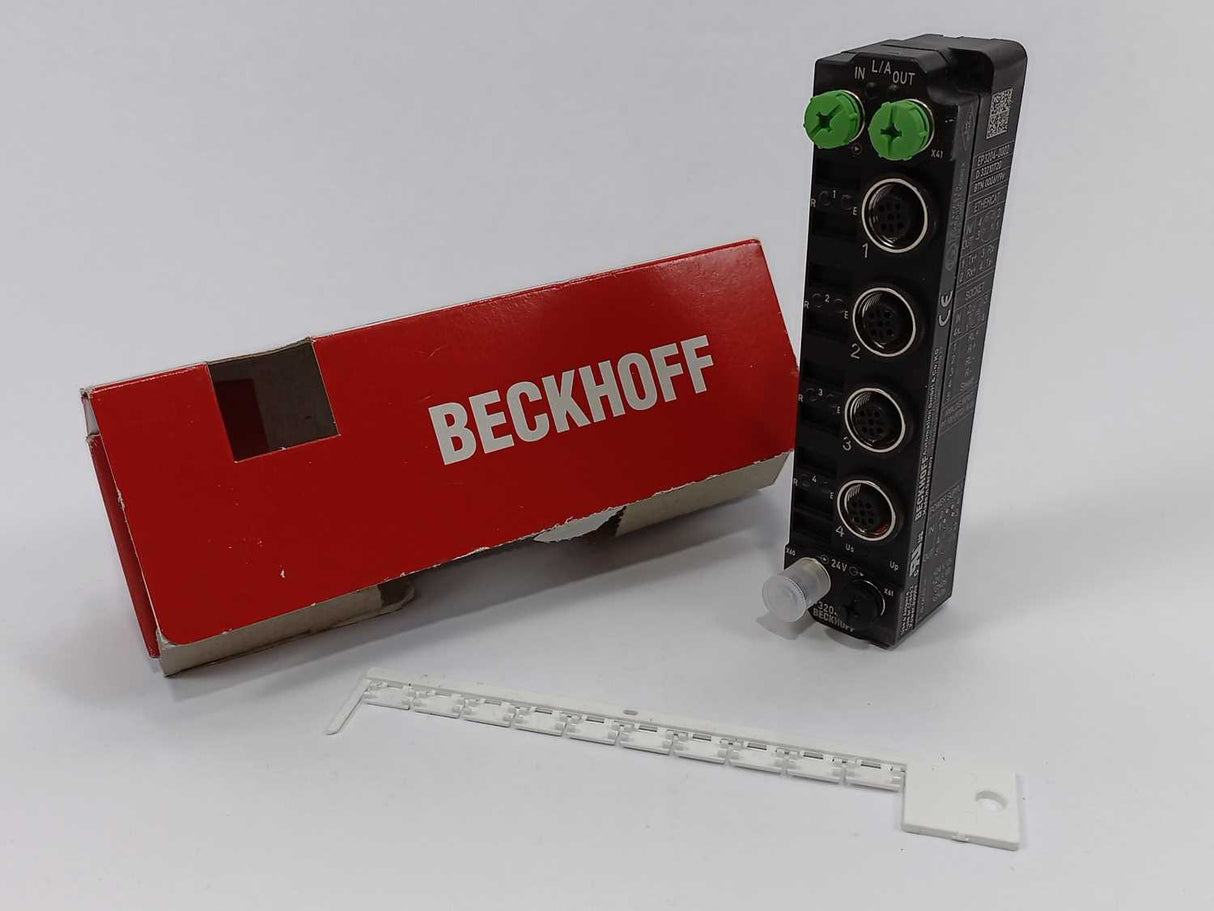 Beckhoff EP3204-0002 EtherCAT Box, 4-channel analog input