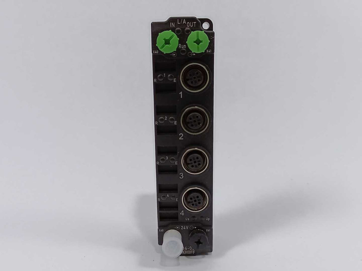 Beckhoff EP3204-0002 EtherCAT Box, 4-channel analog input