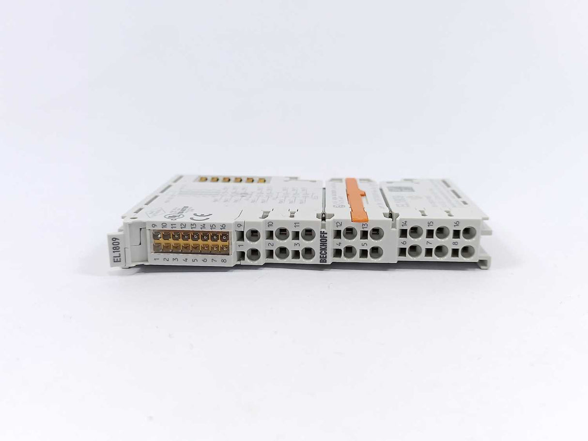 Beckhoff EL1809 EtherCAT Terminal, 16-channel digital input, 24 V DC, 3 ms