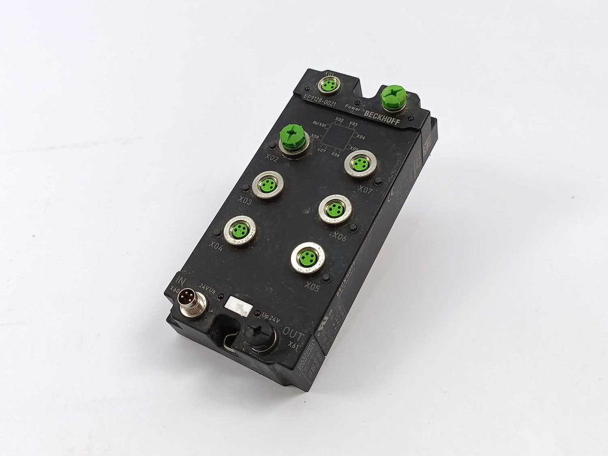 Beckhoff EP9128-0021 EtherCAT Box, 8-port junction, EtherCAT, 100 Mbit/s