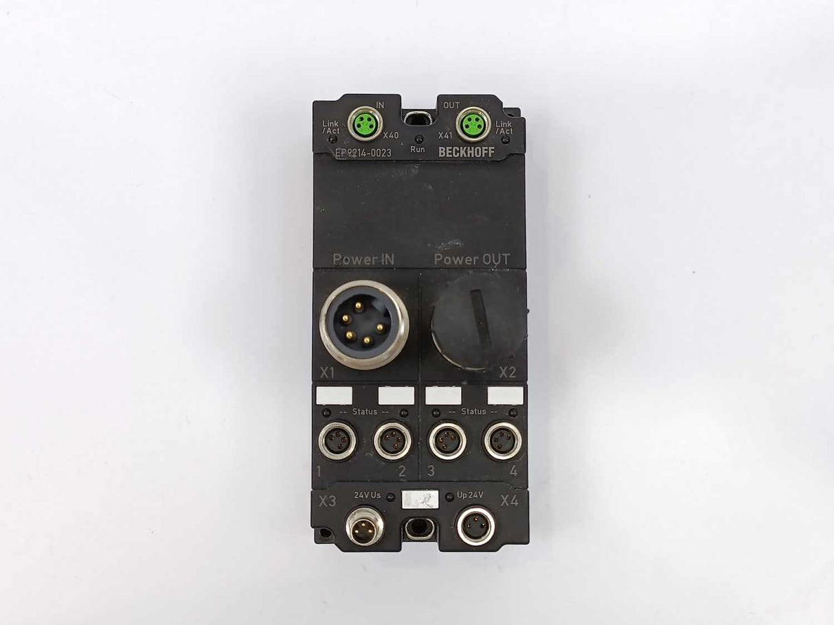 Beckhoff EP9214-0023 EtherCAT Box, 4/4-channel power distribution