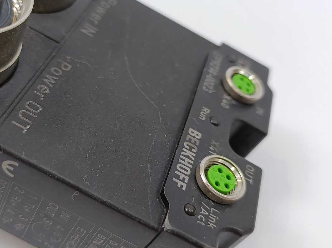 Beckhoff EP9214-0023 EtherCAT Box, 4/4-channel power distribution