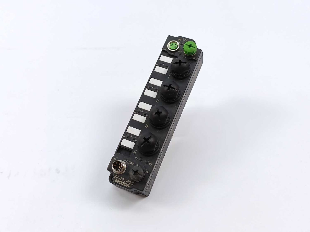 Beckhoff EP3204-0002 EtherCAT Box, 4-channel analog input