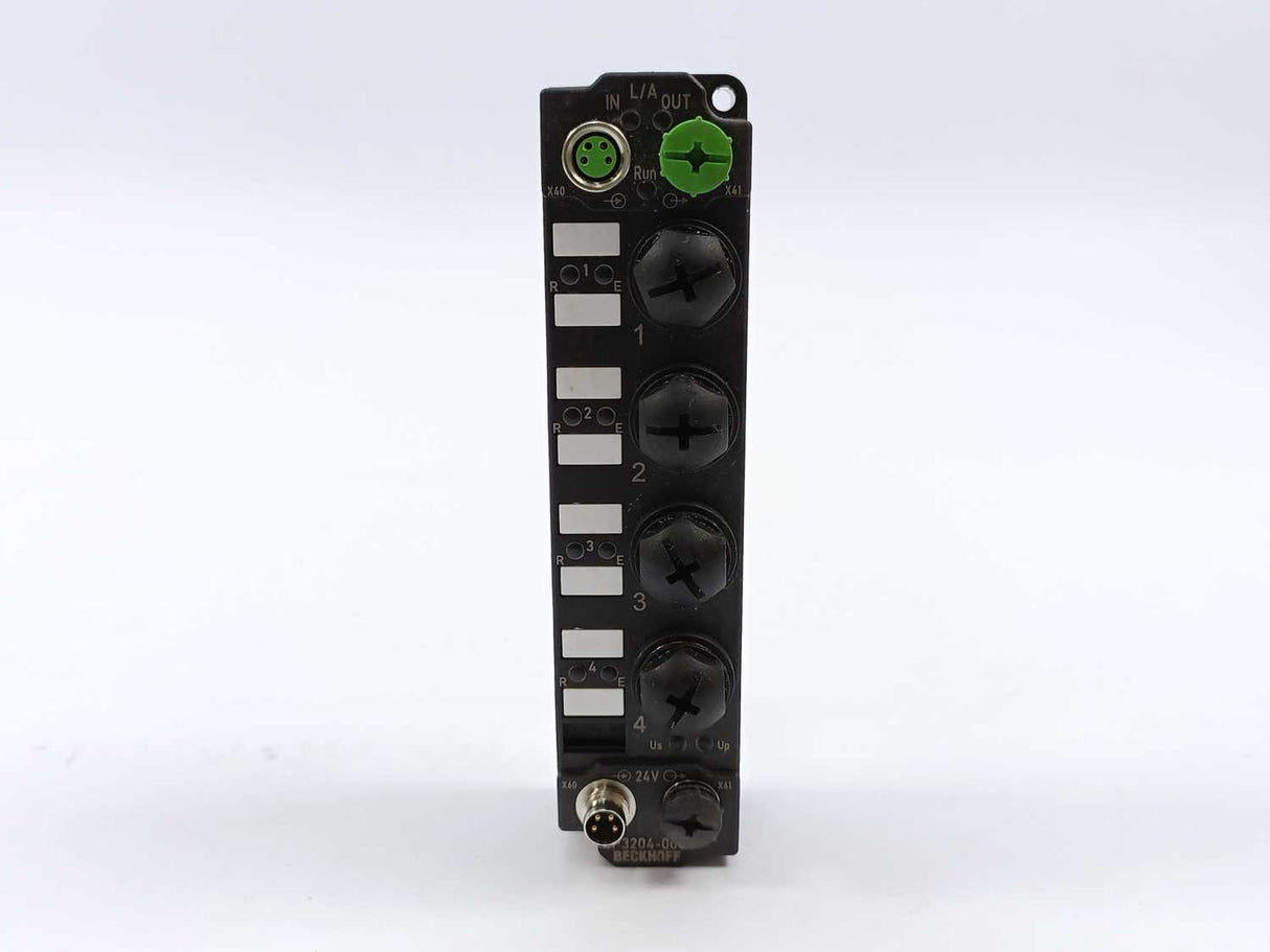 Beckhoff EP3204-0002 EtherCAT Box, 4-channel analog input