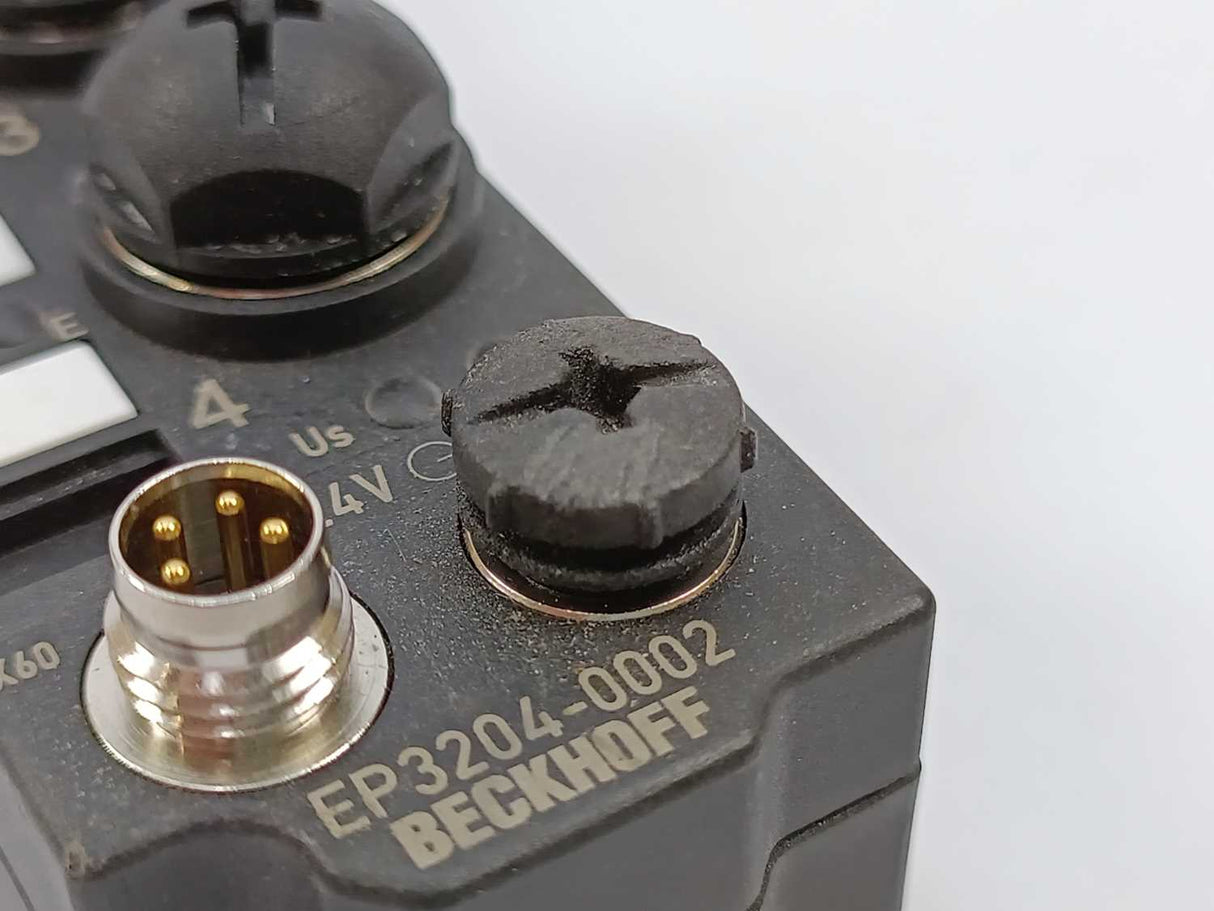 Beckhoff EP3204-0002 EtherCAT Box, 4-channel analog input