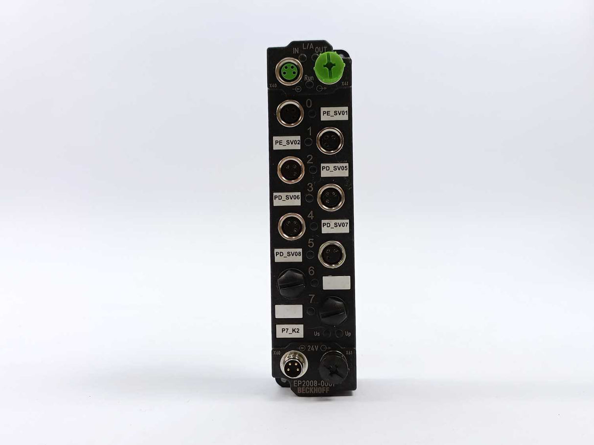 Beckhoff EP2008-0001 EtherCAT Box, 8-channel digital output