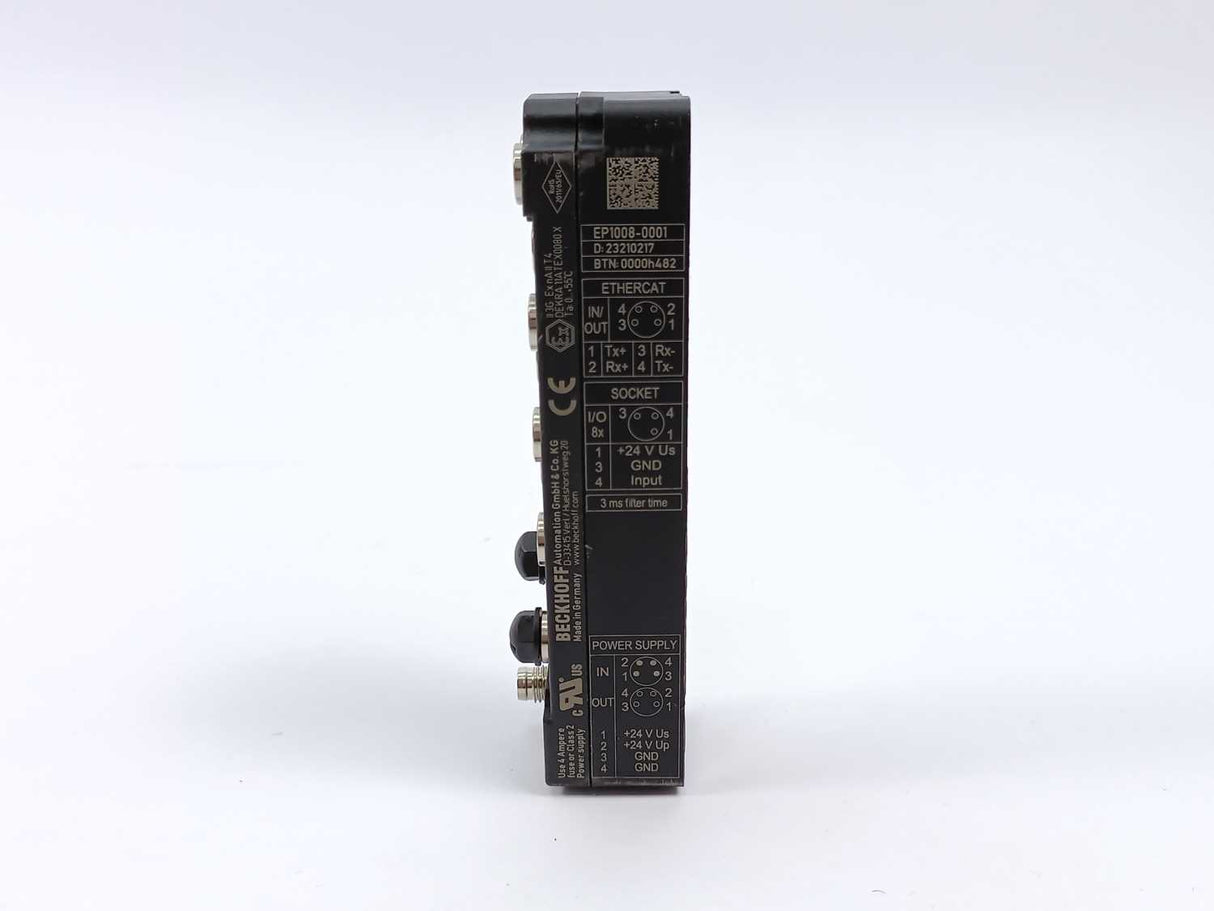 Beckhoff EP1008-0001 EtherCAT Box, 8-channel digital input