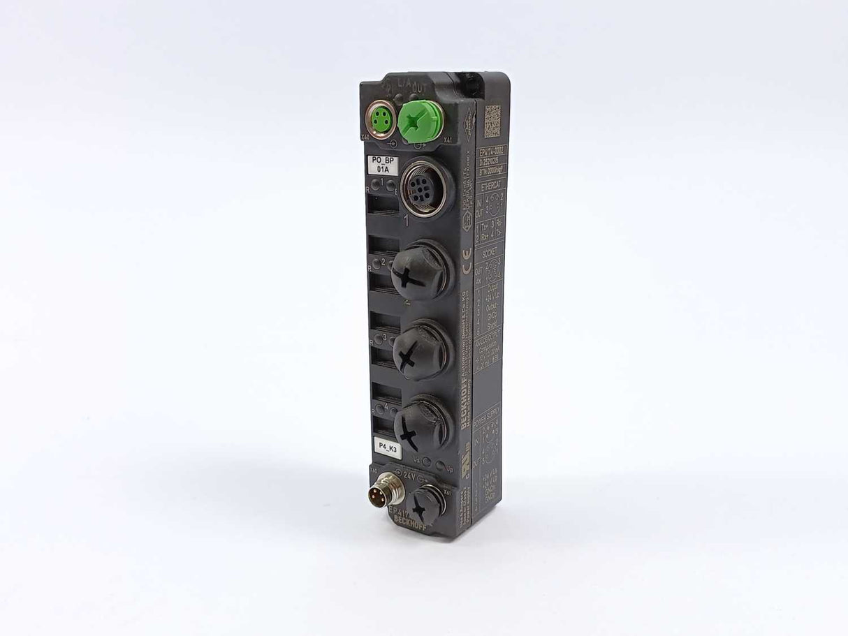 Beckhoff EP4174-0002 EtherCAT Box, 4-channel analog output