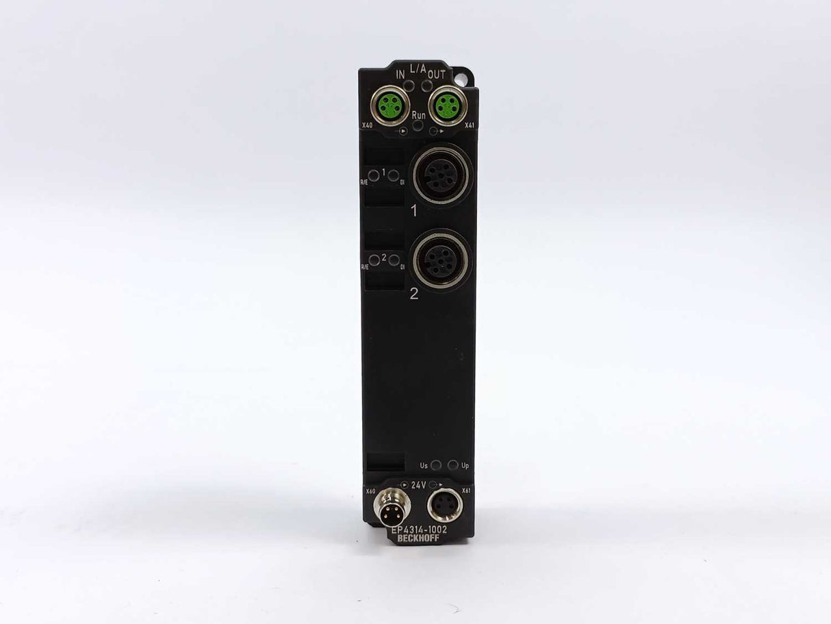 Beckhoff EP4314-1002 EtherCAT Box, 2-channel analog input