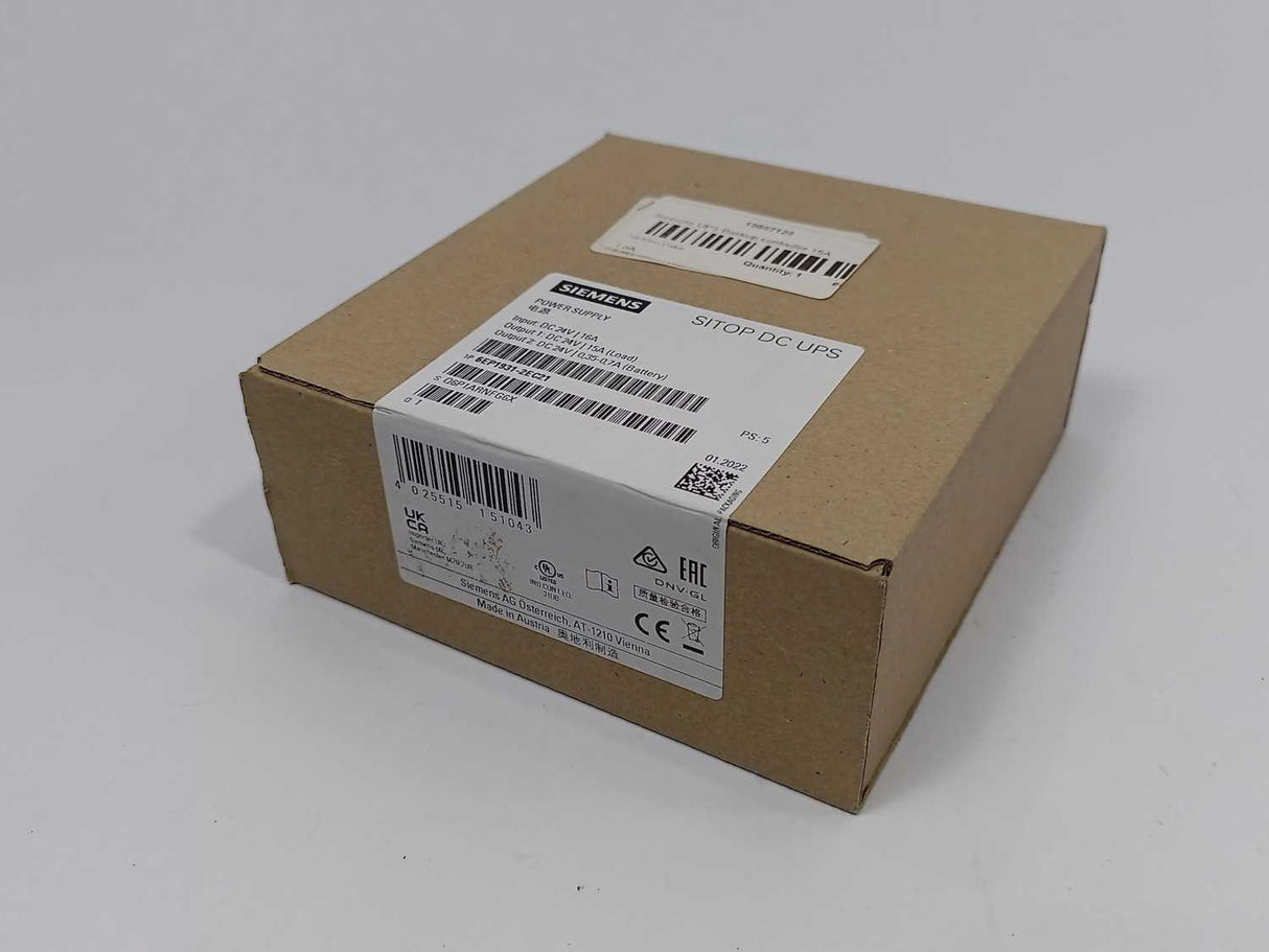 Siemens 6EP1931-2EC21 DC-USV-Modul 15 Power Supply