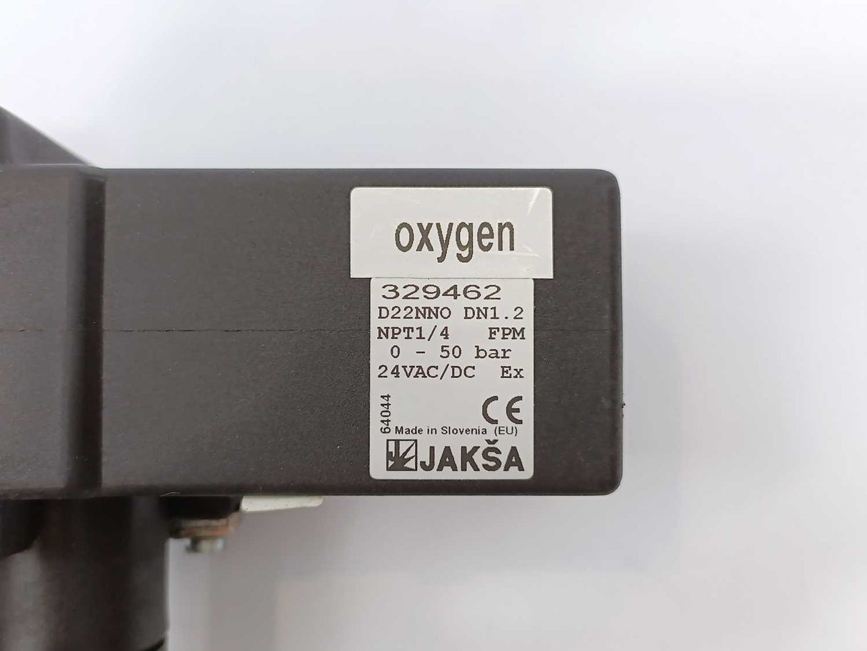 JAKSA D22NNO DN1.2 NPT1/4 FPM SOLENOID VALVE 329462