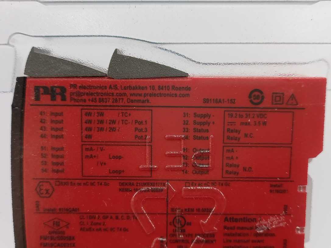 PR Electronics 9116A1 9116 Universal Converter
