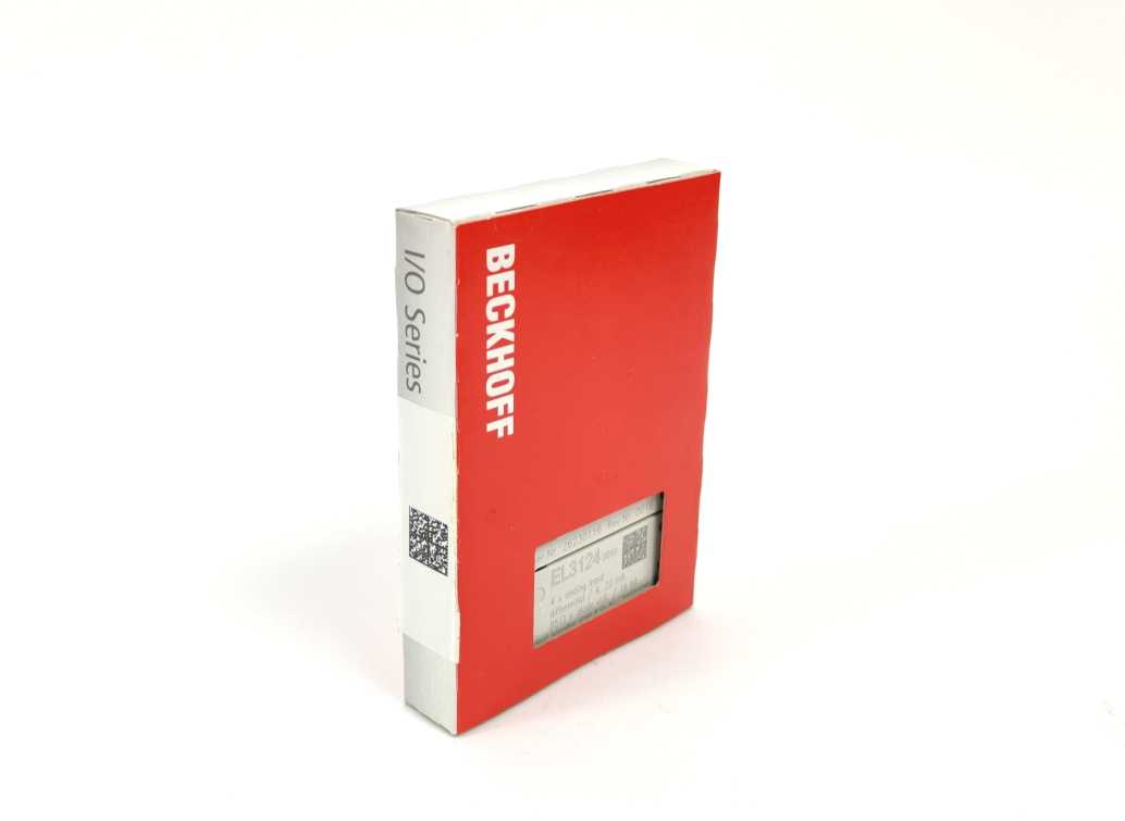 Beckhoff EL3124 4 x analog input differential 4…20mA 85R + diode volt.